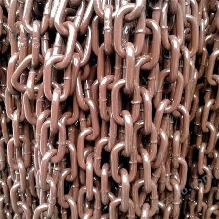 绿化护栏装饰G80级矿用起重吊装链条工业不锈钢铁链