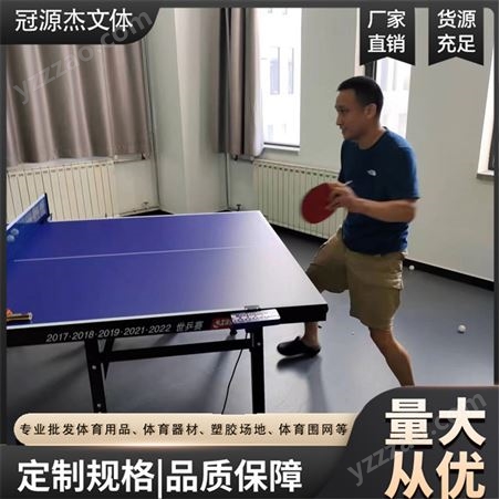 室内乒乓球台 比赛用 家用可移动 可折叠球台 冠源杰