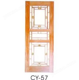 CY-57川雅木业-川雅实木门 和式、中式系列（雕花门）
